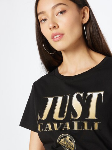 T-shirt Just Cavalli en noir