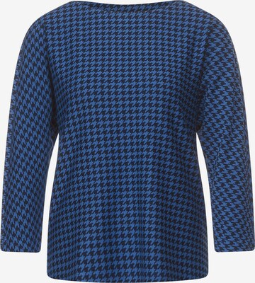 STREET ONE Shirt in Blauw: voorkant