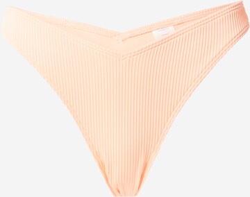 HOLLISTER Bikini nadrágok - narancs: elől