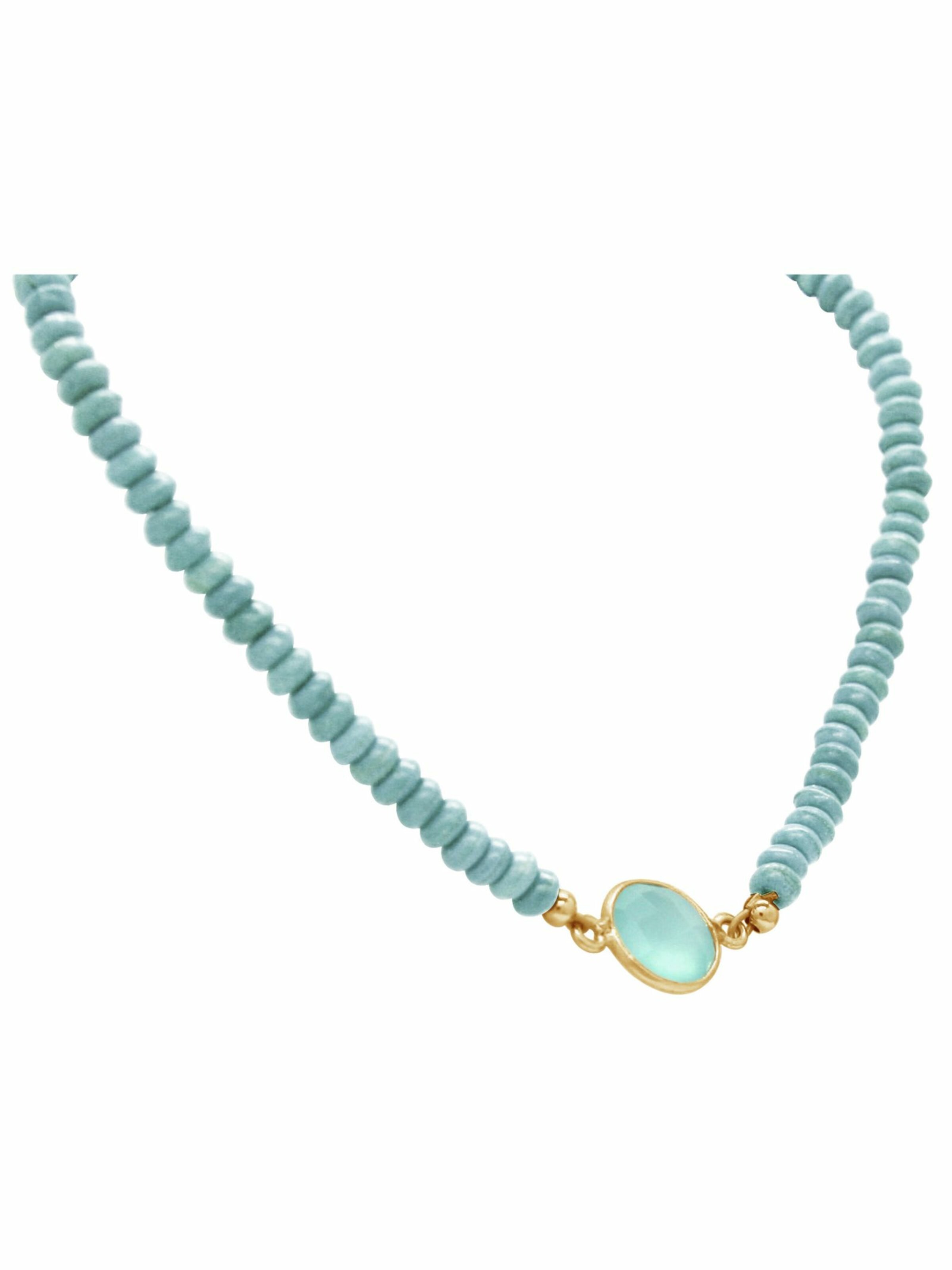 Gemshine Kette in Grün