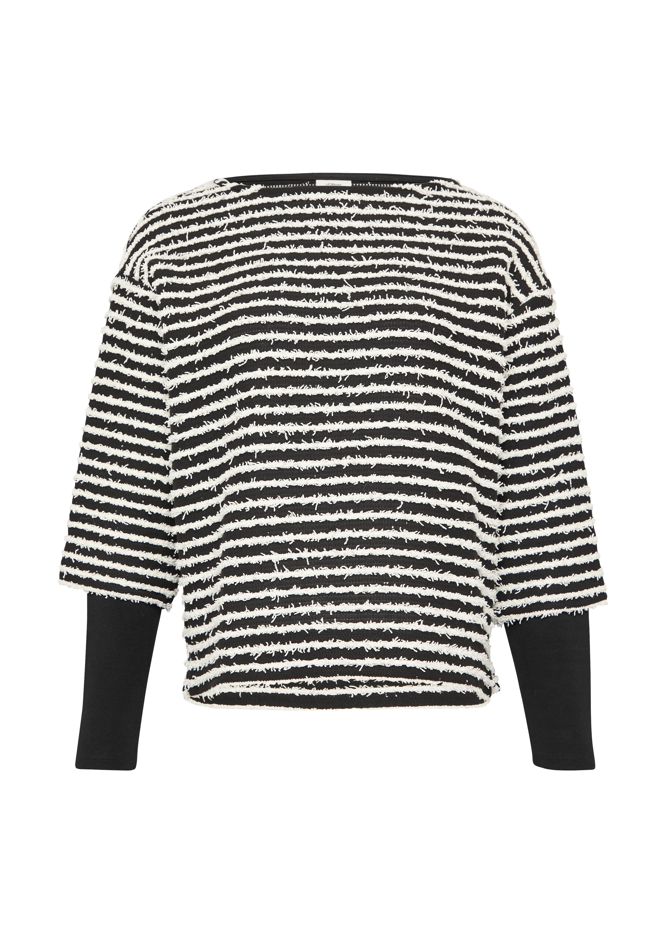 s.Oliver BLACK LABEL Shirt in Schwarz: Vorderseite