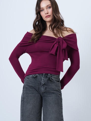 Pull-over Trend Alaçatı Stili en violet