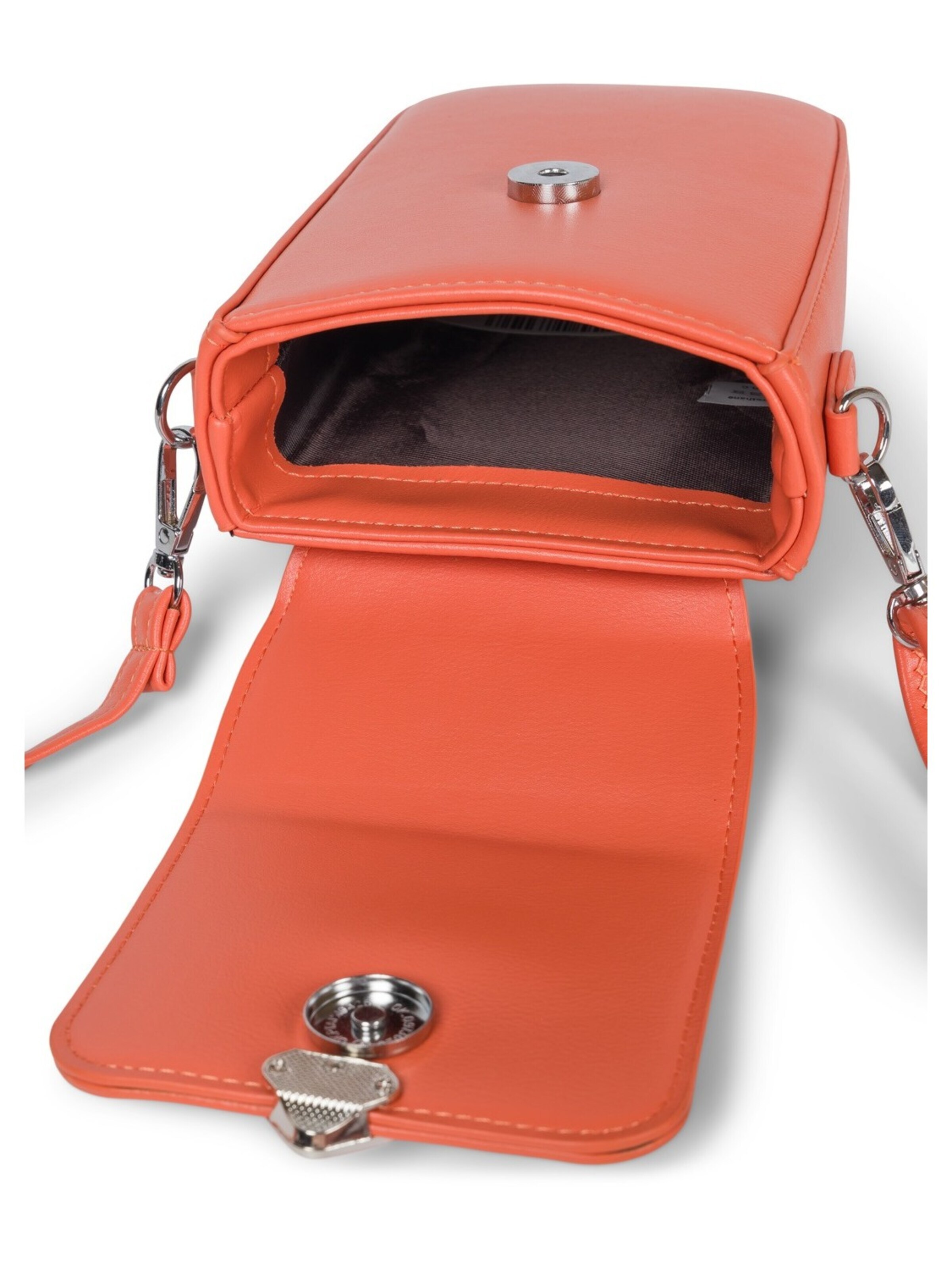 styleBREAKER Umhängetasche 'Box Bag Umhängetasche Uni'‌ in Orange