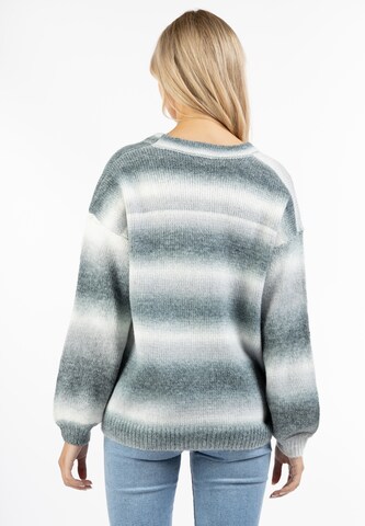 Usha Knit Cardigan in Grey