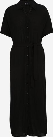 Robe-chemise 'Menny' Vero Moda Tall en noir : devant