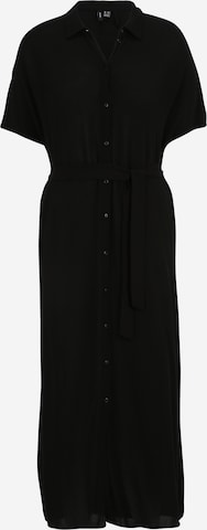 Vero Moda Tall Платье-рубашка 'Menny' в Черный: спереди