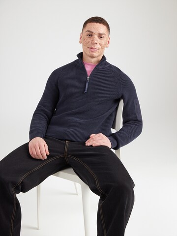 Pull-over LERROS en bleu : devant