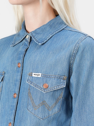 WRANGLER - Vestidos camiseiros em azul