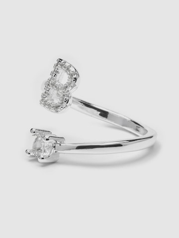 Luxenter Ring 'Alphabet B'‌‌‌ in Silber