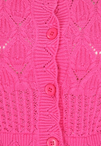 IZIA - Casaco de malha em rosa