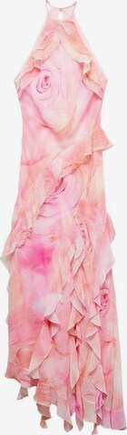 MANGO Summer Dress 'Iris' in Pink: front