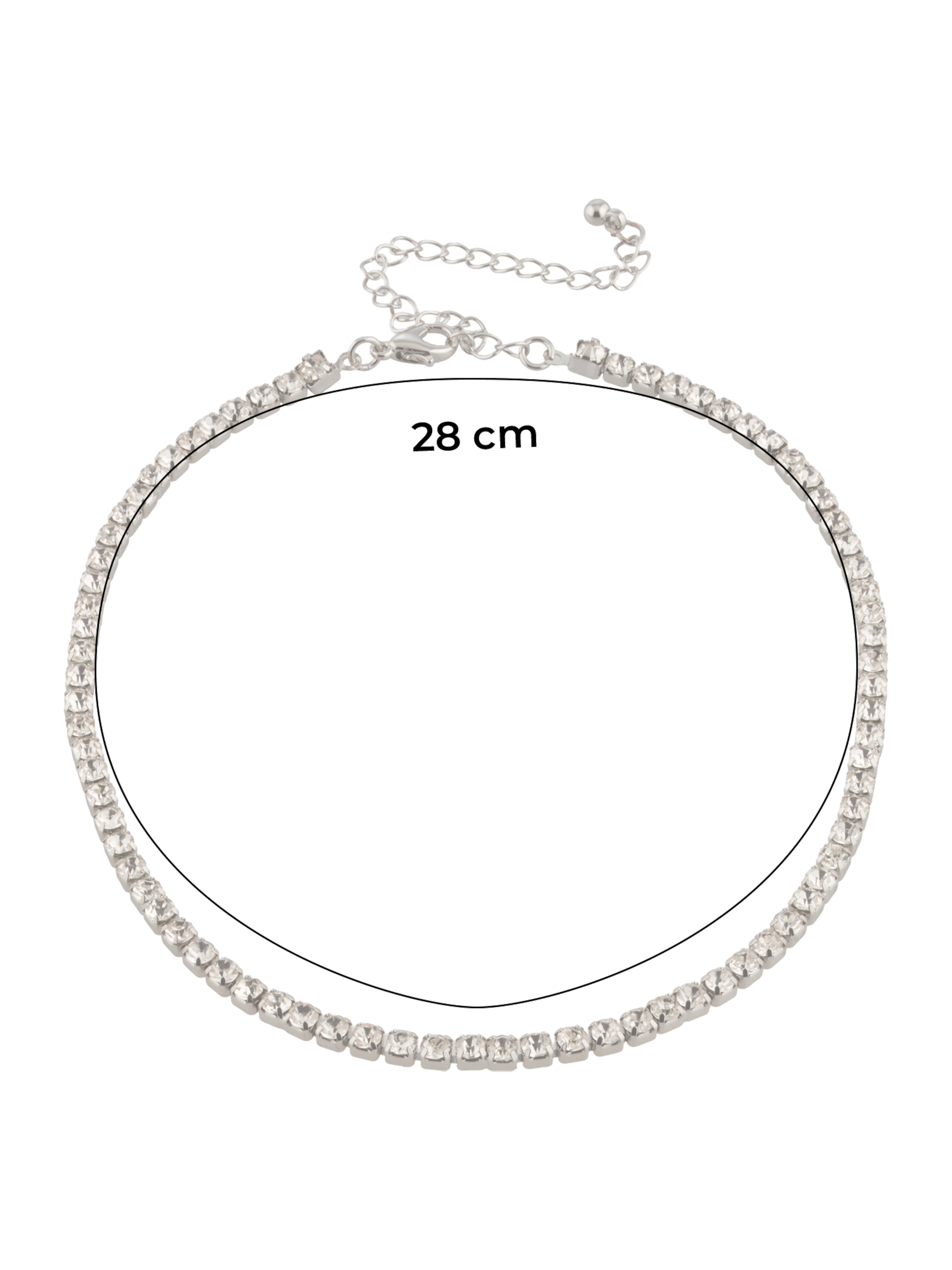 ABOUT YOU Řetízek – stříbrná