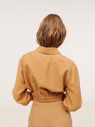 Kendall for ABOUT YOU Blouse 'Charlie' in Brown