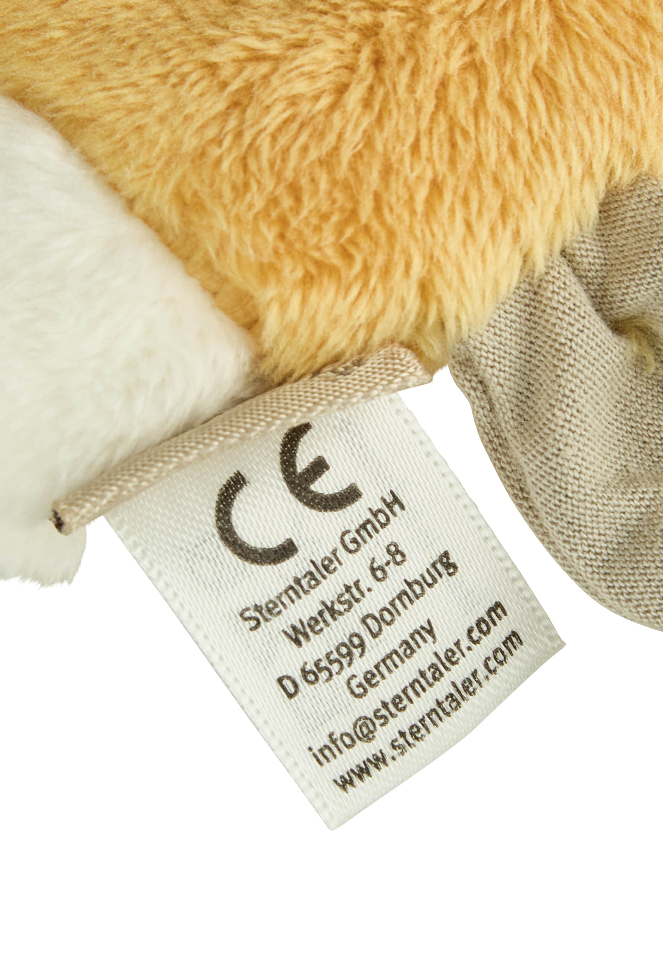 STERNTALER Stuffed animals 'Löwe' in Yellow