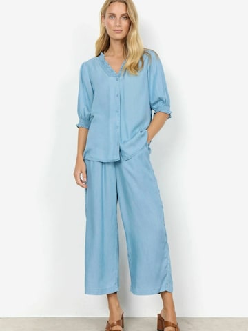 Soyaconcept Bluse i blå