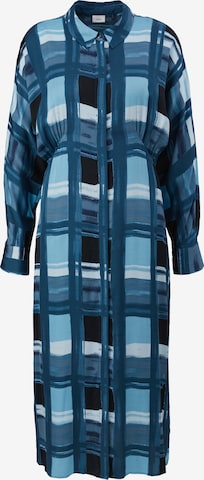 s.Oliver BLACK LABEL Blousejurk in Blauw: voorkant