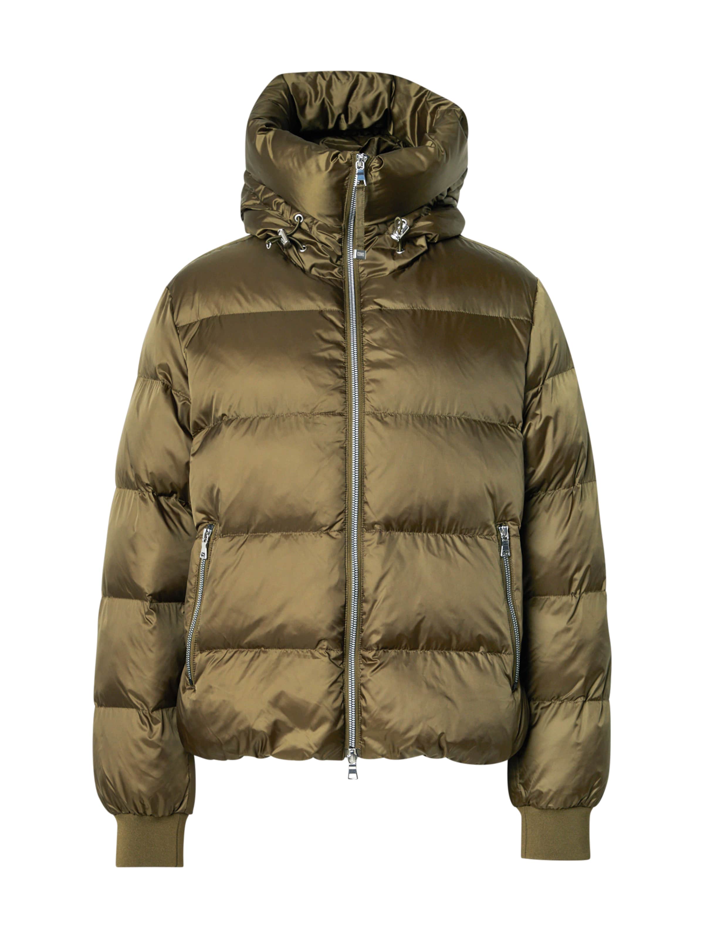 No. 1 Como Winterjacke 'SCOTIA' in Grün: Vorderseite