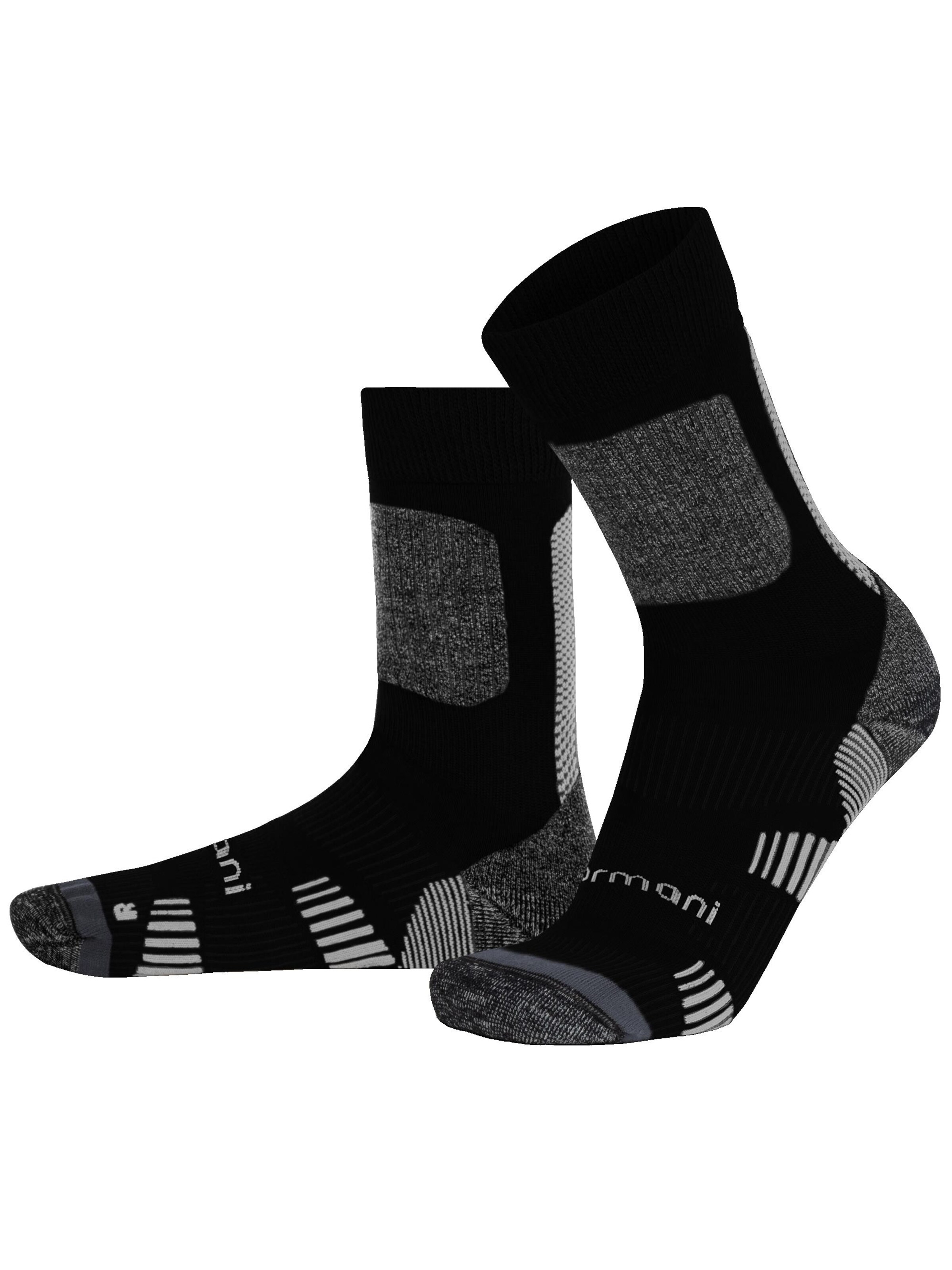 Chaussettes de sport normani en noir