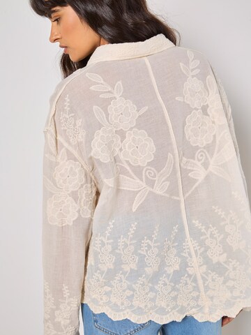 Chemisier ' ' Apricot en gris