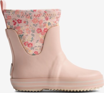 WHEAT Gumové holínky – pink: přední strana