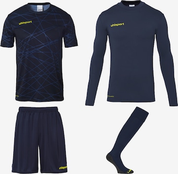 UHLSPORT Sports Suit in Blue: front