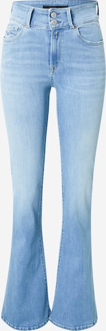 REPLAY Flared Jeans 'NEW LUZ' in Blauw: voorkant