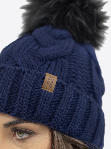 Vivisence Beanie '7014 Set' in Blue
