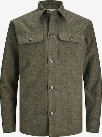 JACK & JONES Comfort fit Between-Season Jacket 'Darren' in Green: front
