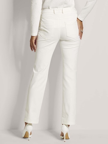 MADELEINE Tapered Broek in Wit