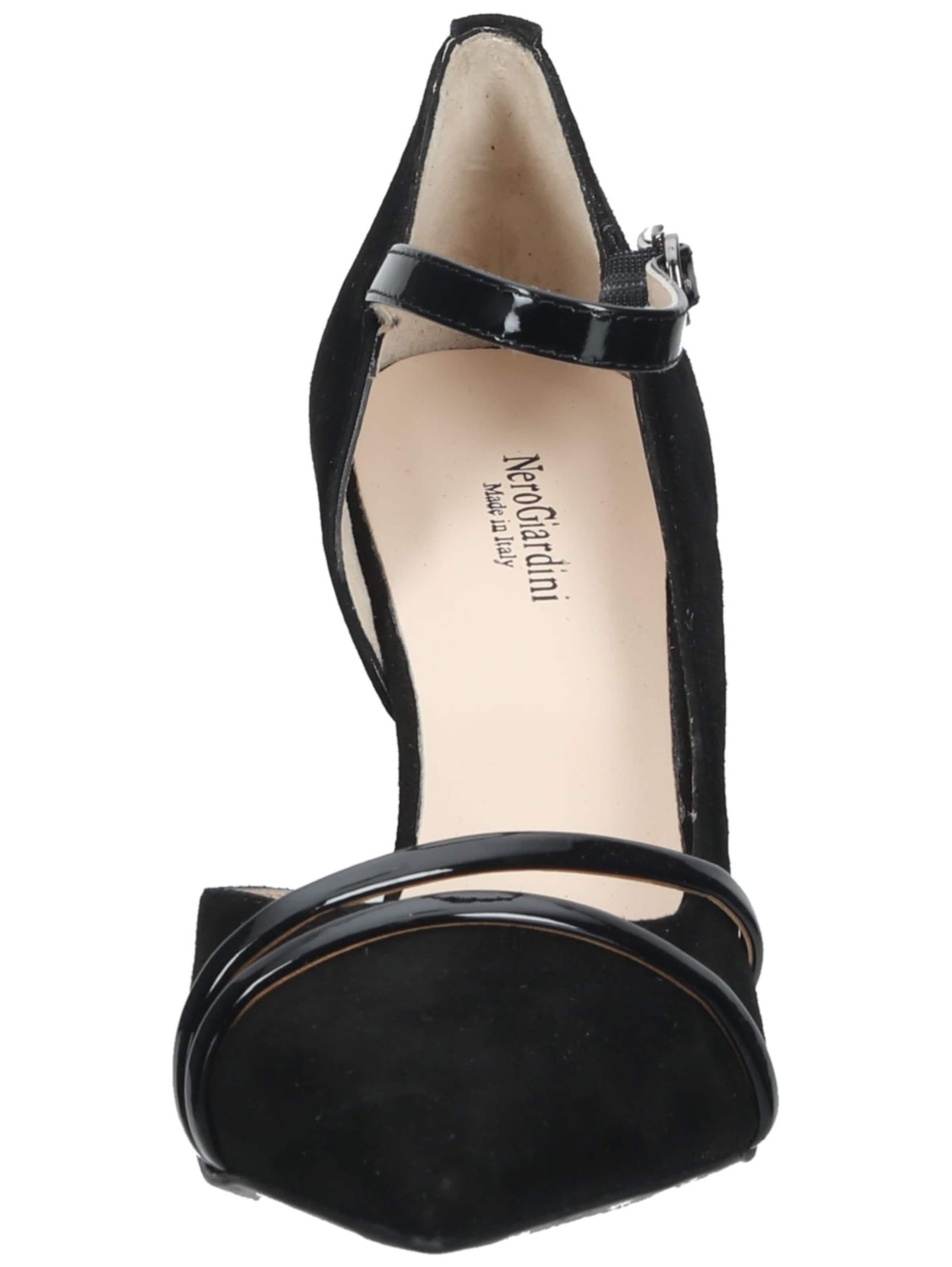 Décolleté sling di Nero Giardini in nero
