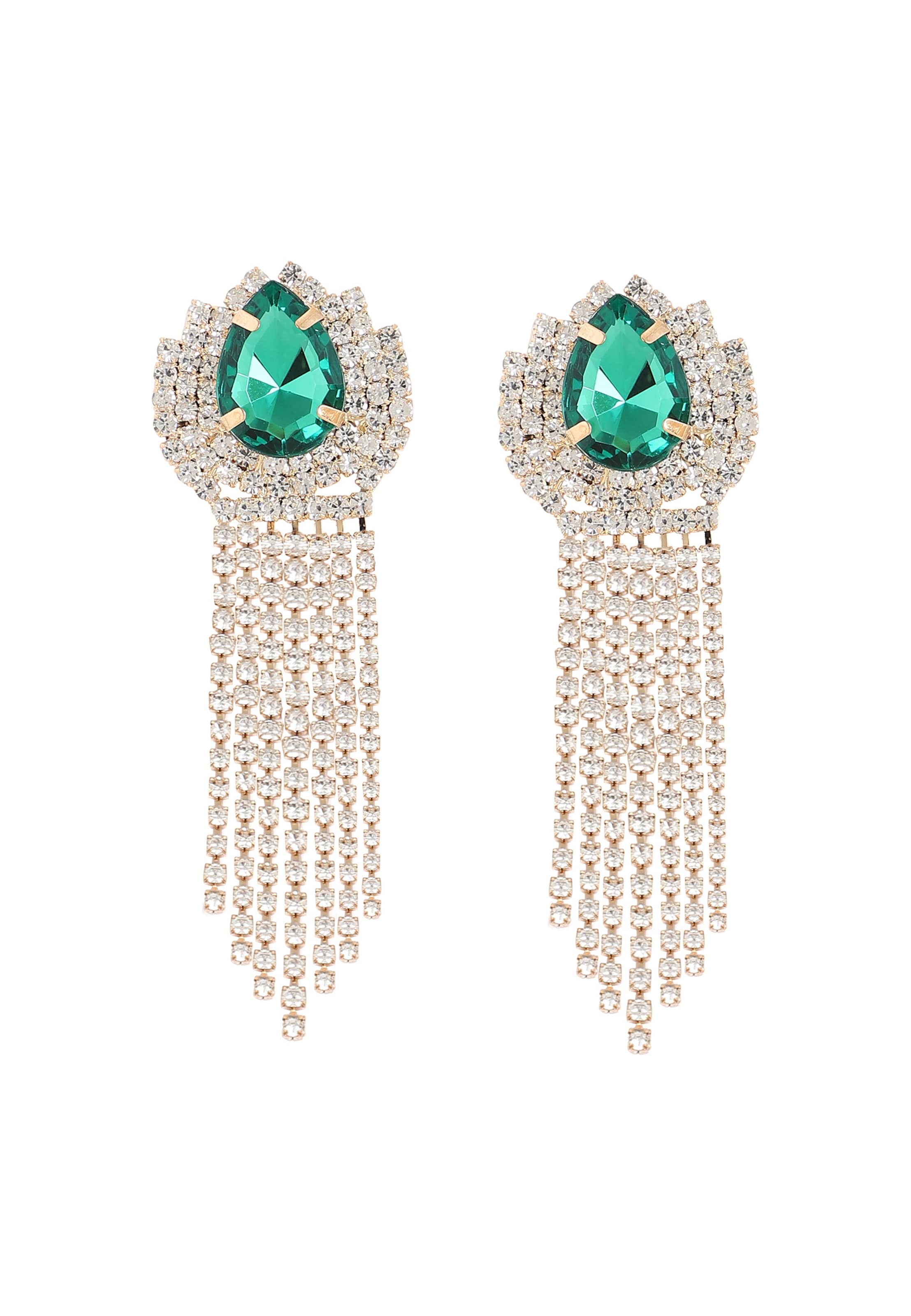 SOHI - Brincos 'Jacklyn' em mistura de cores: frente