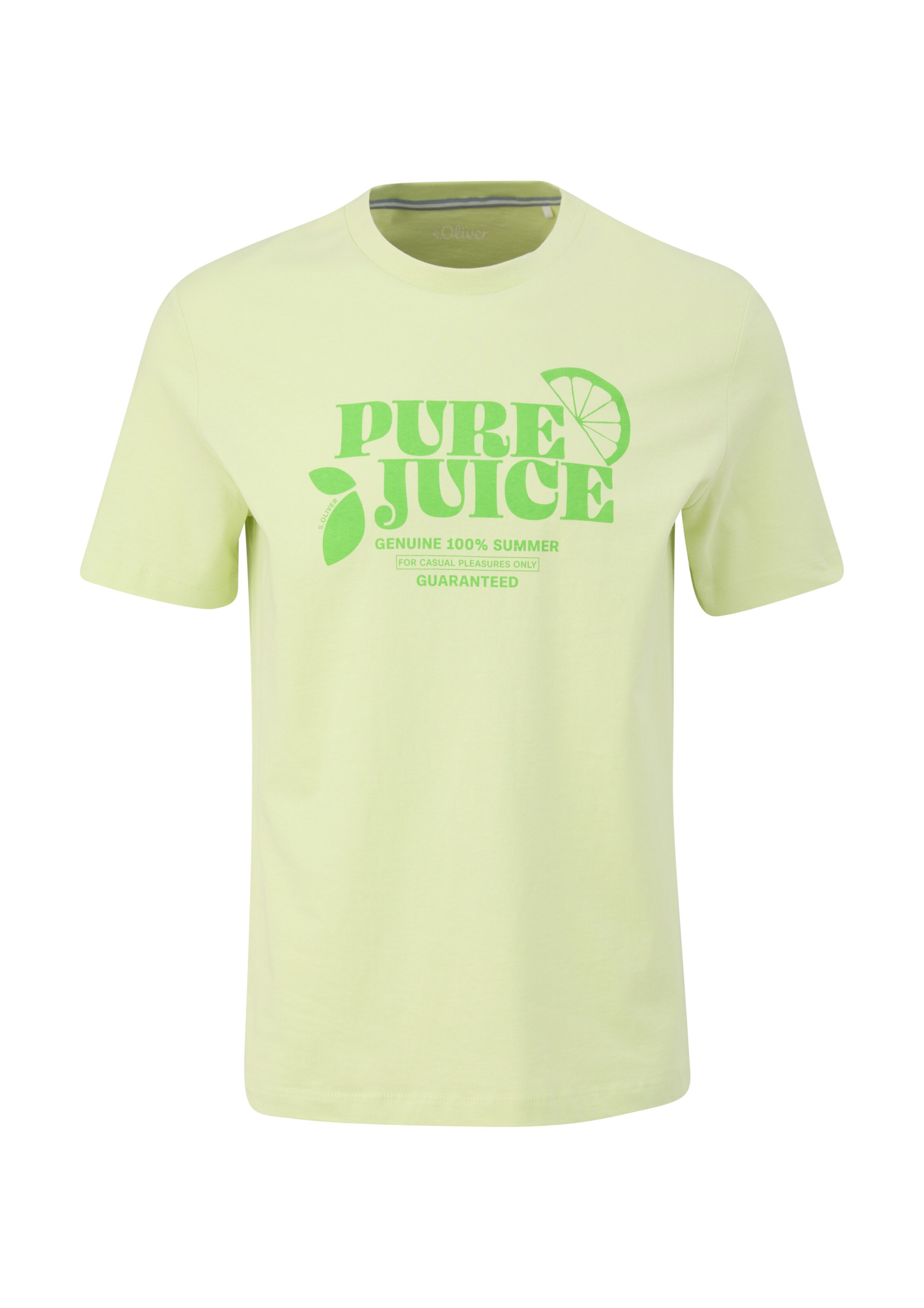 T-Shirt s.Oliver en vert : devant