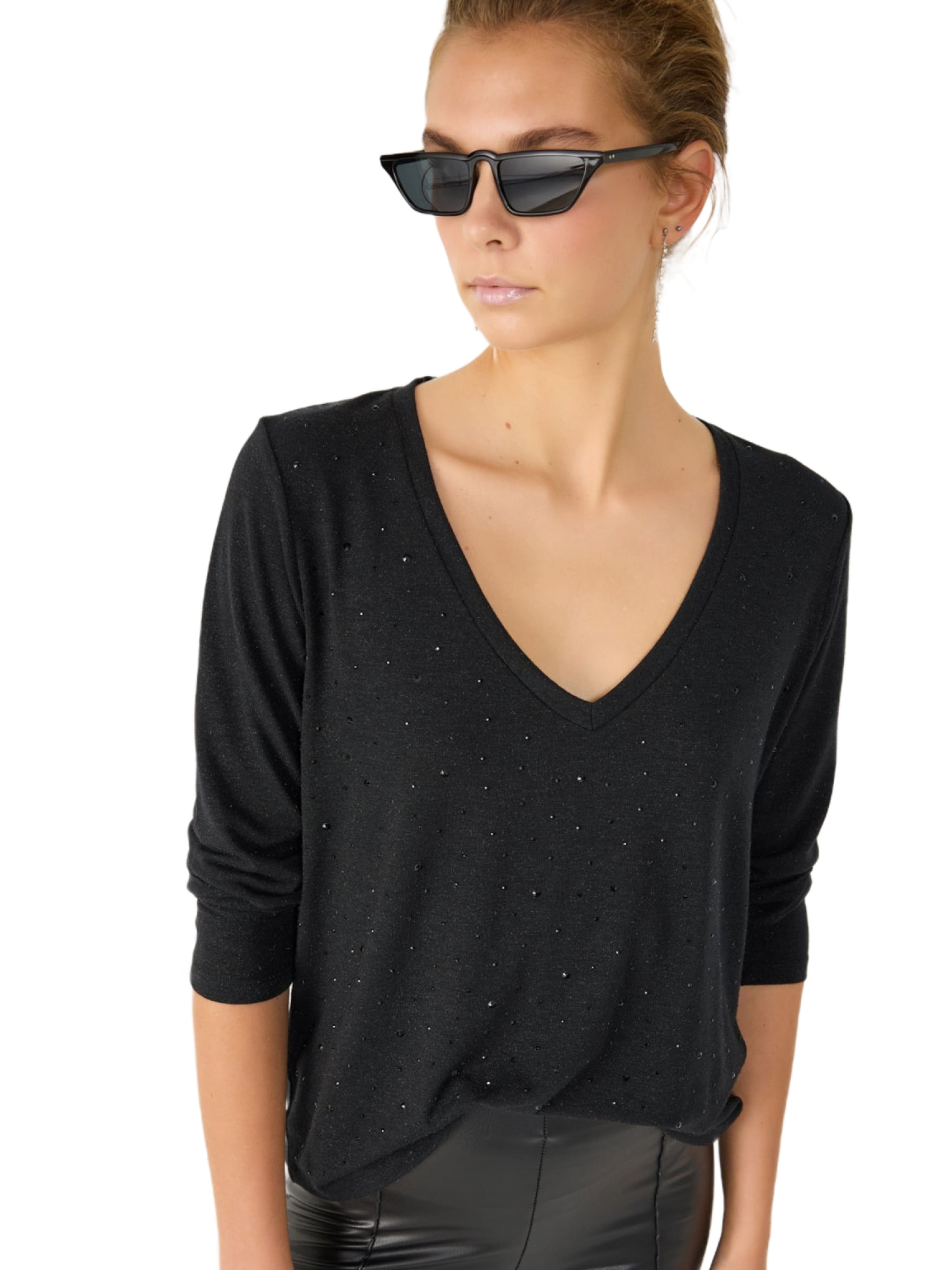 No Matter What Shirt in Black