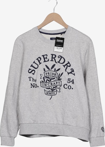 Superdry Sweater XXL in Grau: Vorderseite