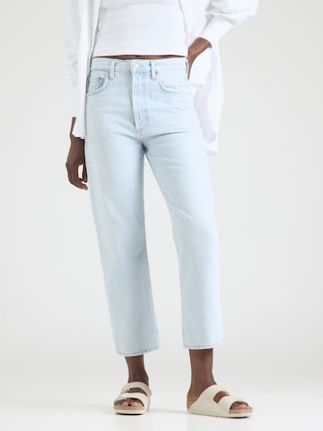 AGOLDE Regular Jeans in Blue: front