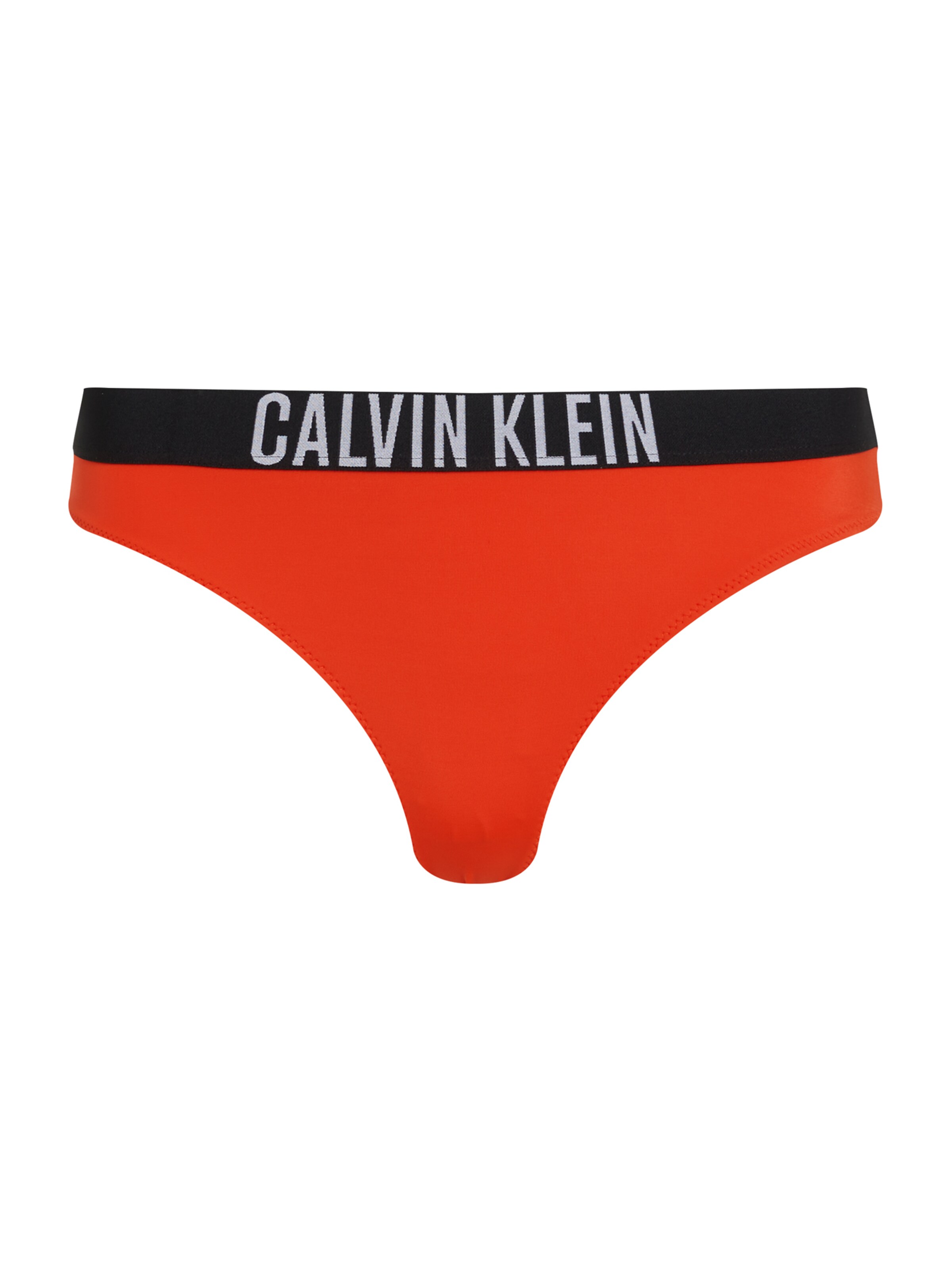 Bas de bikini Calvin Klein Swimwear en rouge : devant