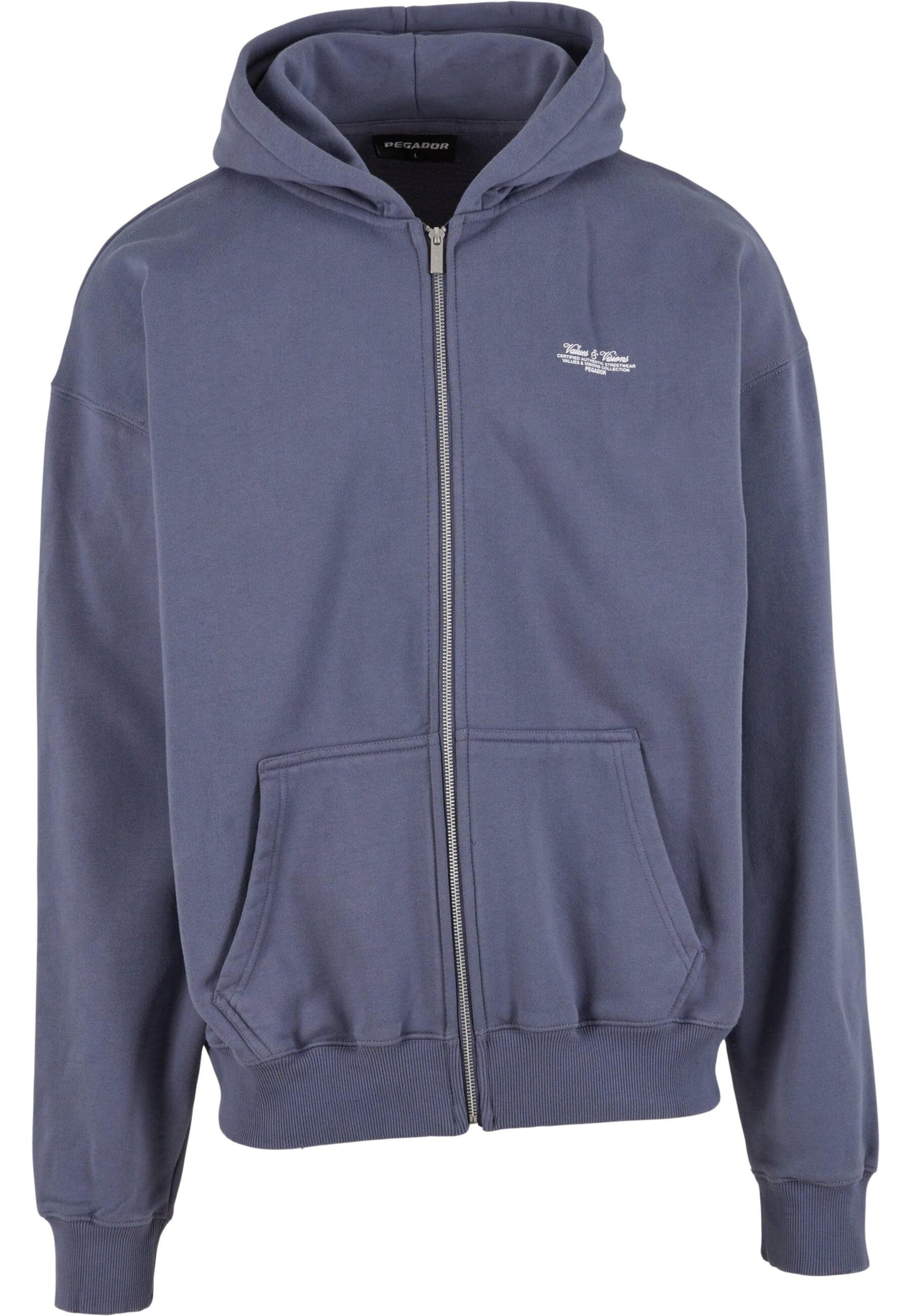 Pegador Mikina 'Bronson' – modrá: přední strana