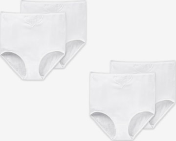 SCHIESSER Panty 'Cotton Essentials' in White: front