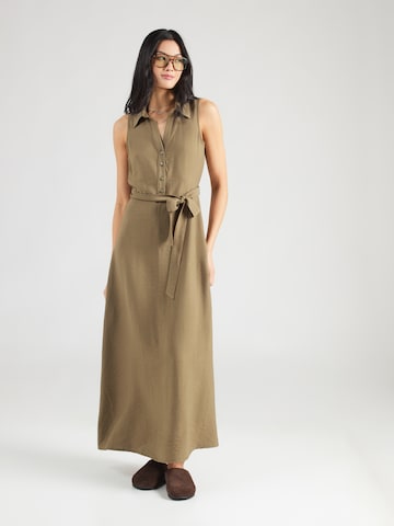 ABOUT YOU Blousejurk 'Nicoletta' in Groen: voorkant