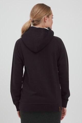 Oxmo Hoodie 'Julia Pile' in Schwarz