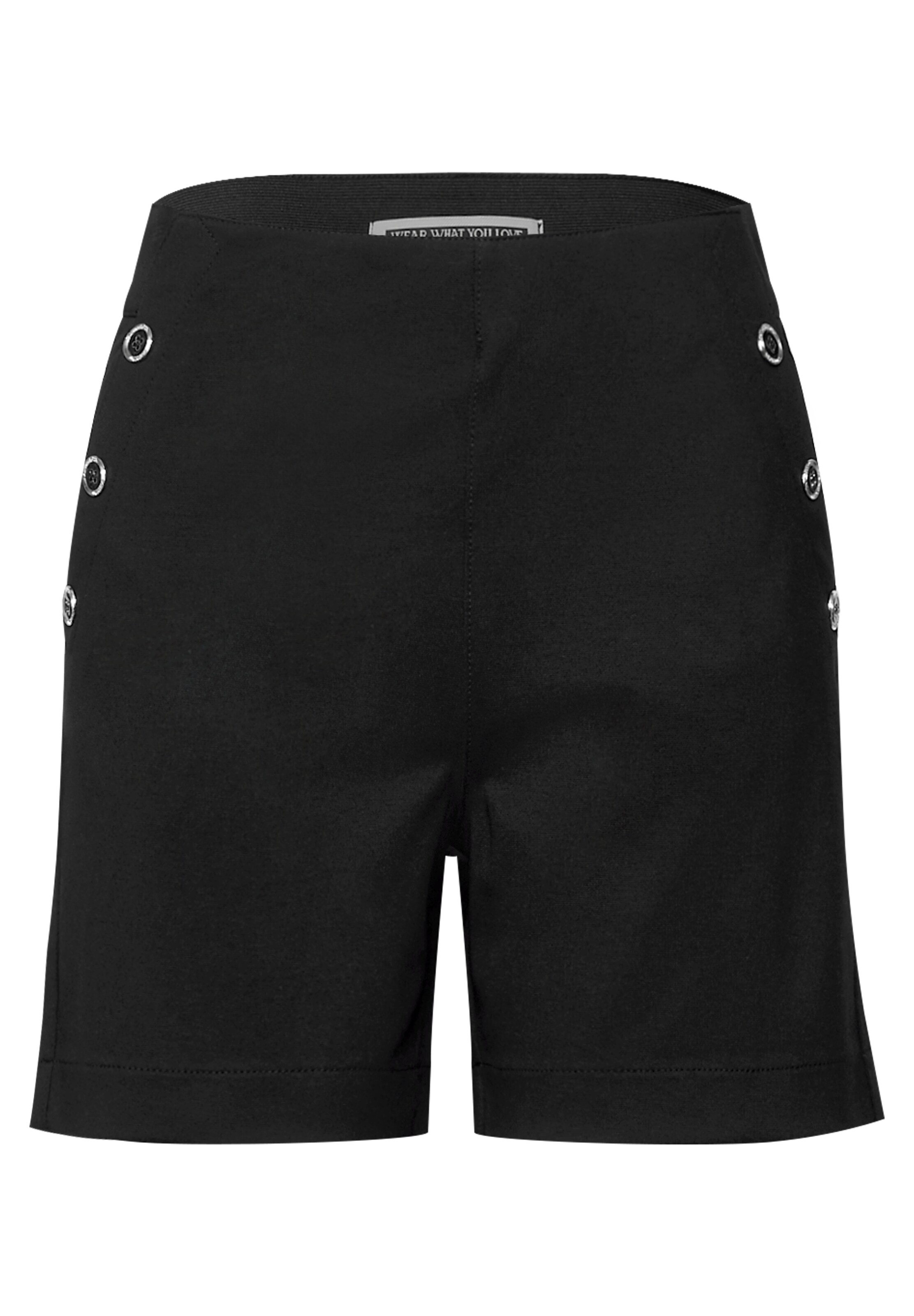 STREET ONE Regular Broek in Zwart: voorkant