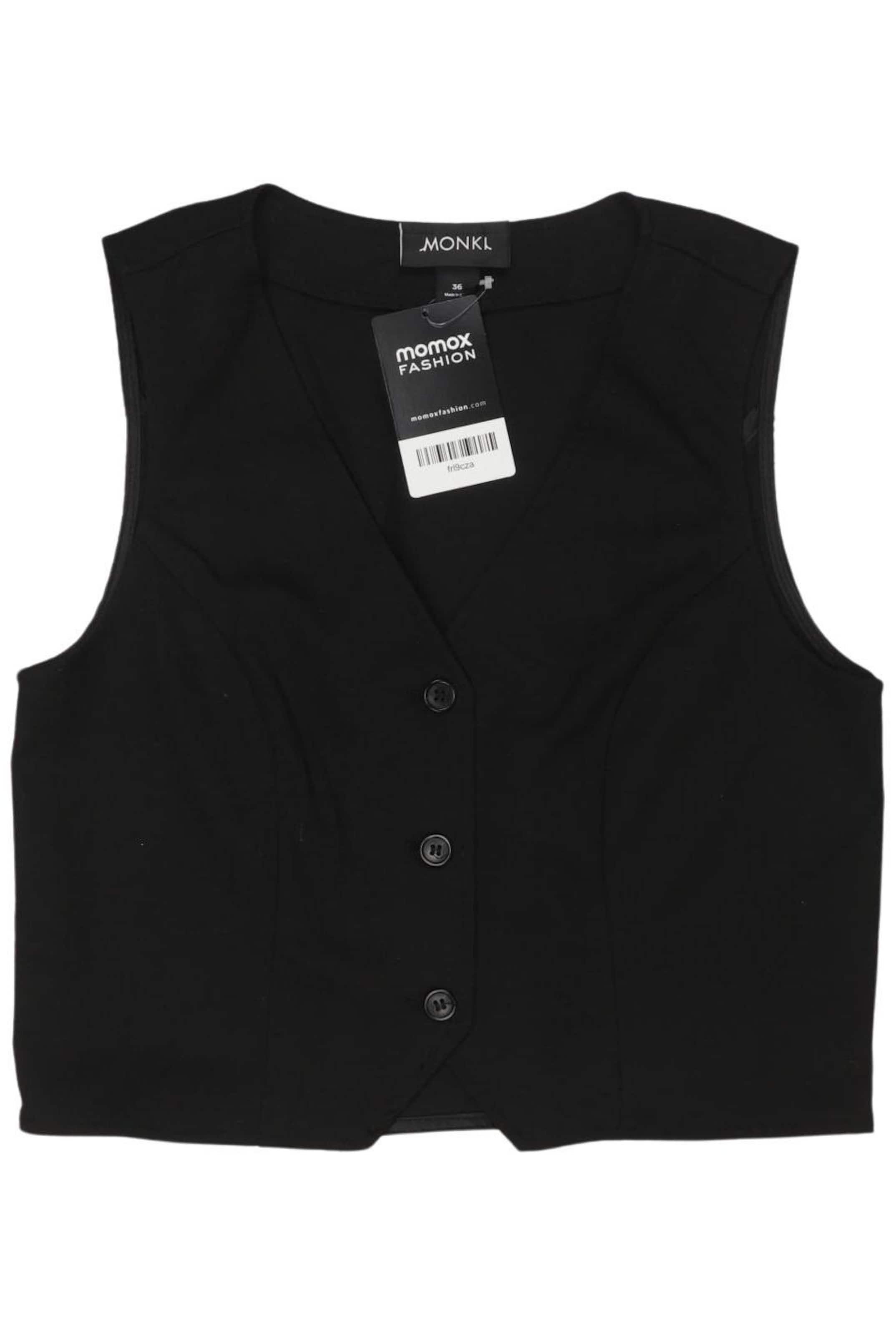 Monki Vest in S in Black: front