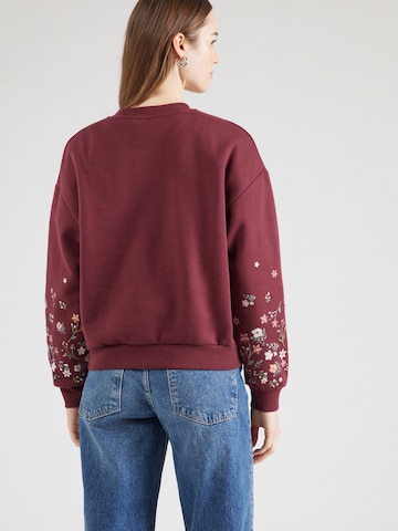 ABOUT YOU Sweatshirt 'Gitta' in Red