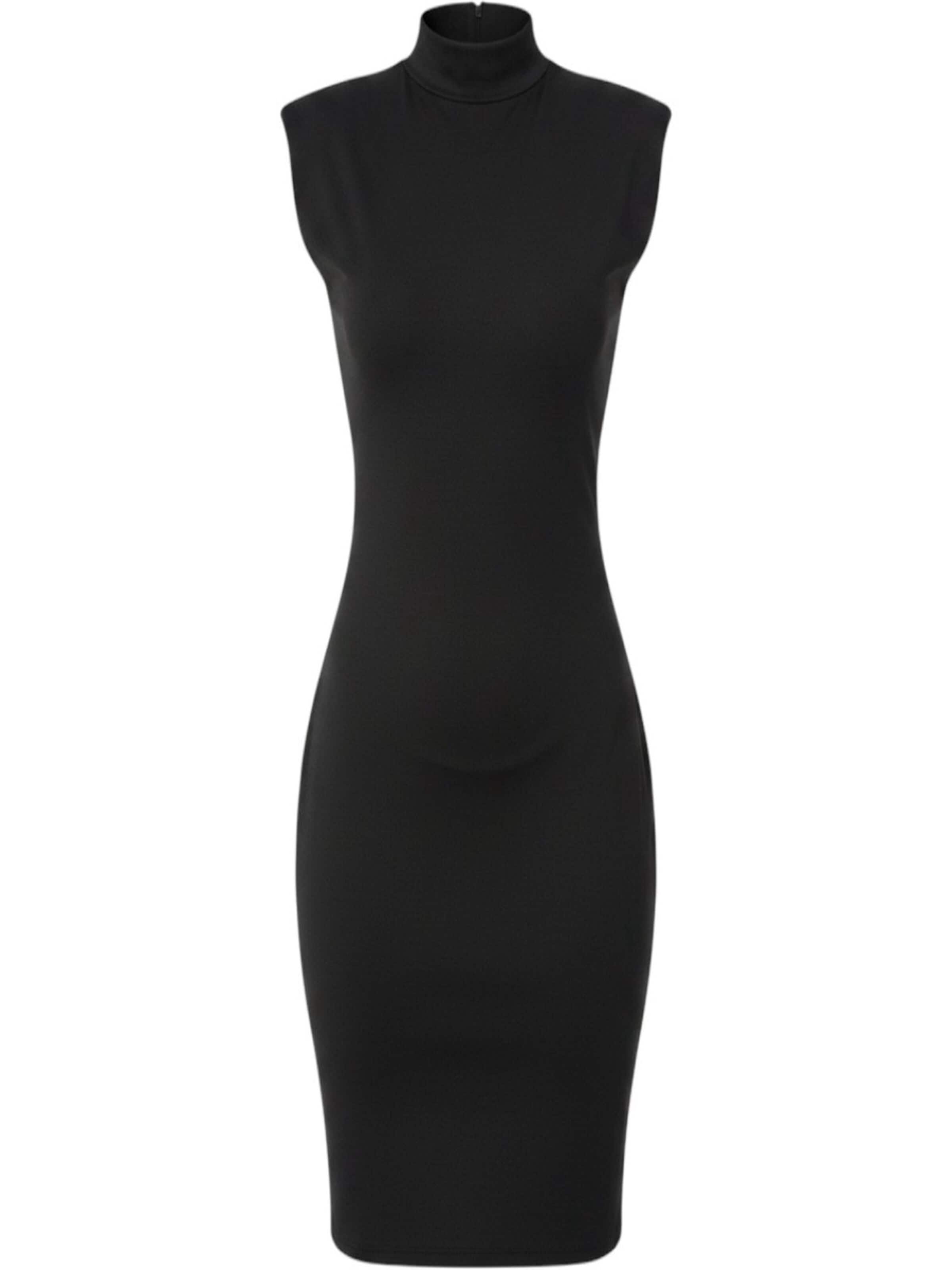 WOMAN VISION Kleid in Schwarz: Vorderseite