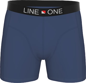 Line One Μποξεράκι 'Herren Boxershorts aus Baumwolle' σε μπλε: μπροστά