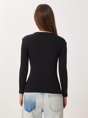 Happiness İstanbul Bluse 'Blusen'‌‌‌‌‌‌‌‌ in Schwarz