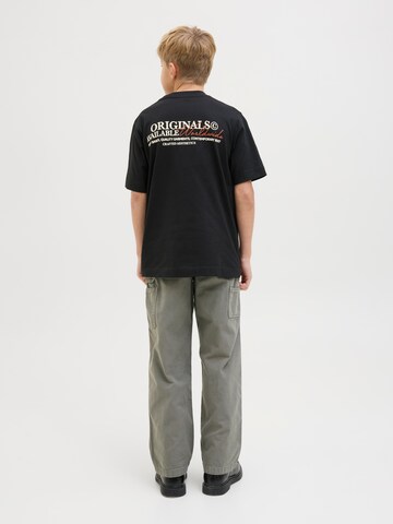 Jack & Jones Junior Μπλουζάκι 'JORIslington' σε μαύρο: μπροστά