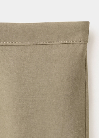 MANGO Wide Leg Hose 'Vero' in Grün