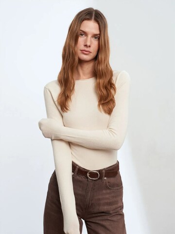 Pullover 'Pullover' di Dilvin in beige: frontale