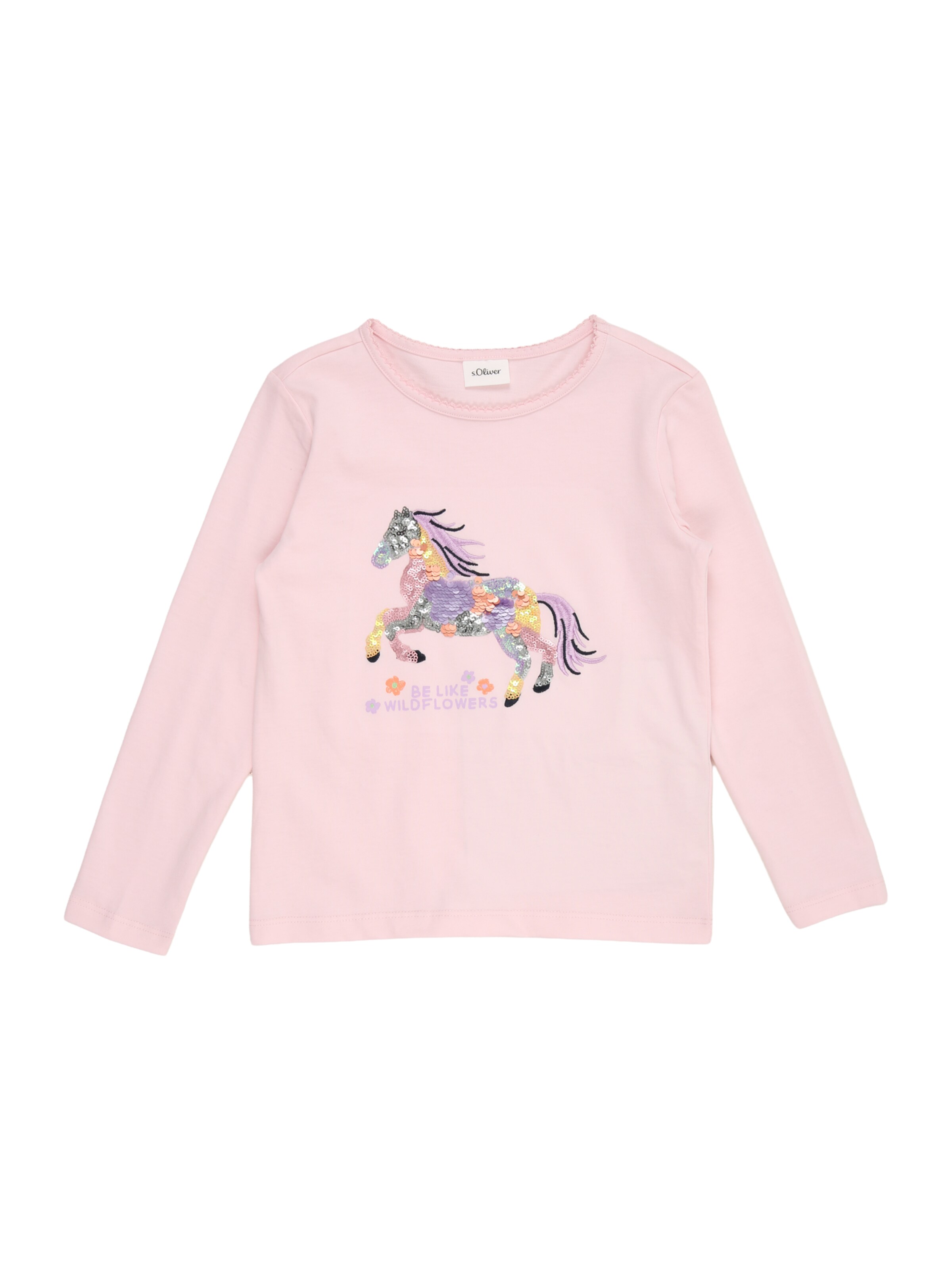 Tricou de la s.Oliver pe roz: față